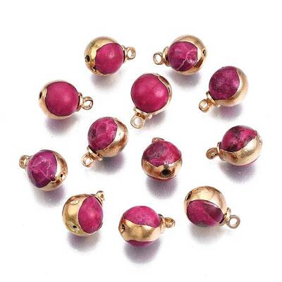 Natural Regalite/Imperial Jasper/Sea Sediment Jasper Charms