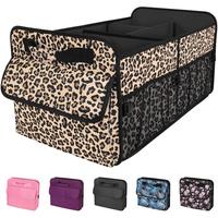 Trunk Organizer for SUV 72L Large Capacity  Organizer Collapsible 4 Compartment Trunk Organizer, Multicolor  Accessories for ...