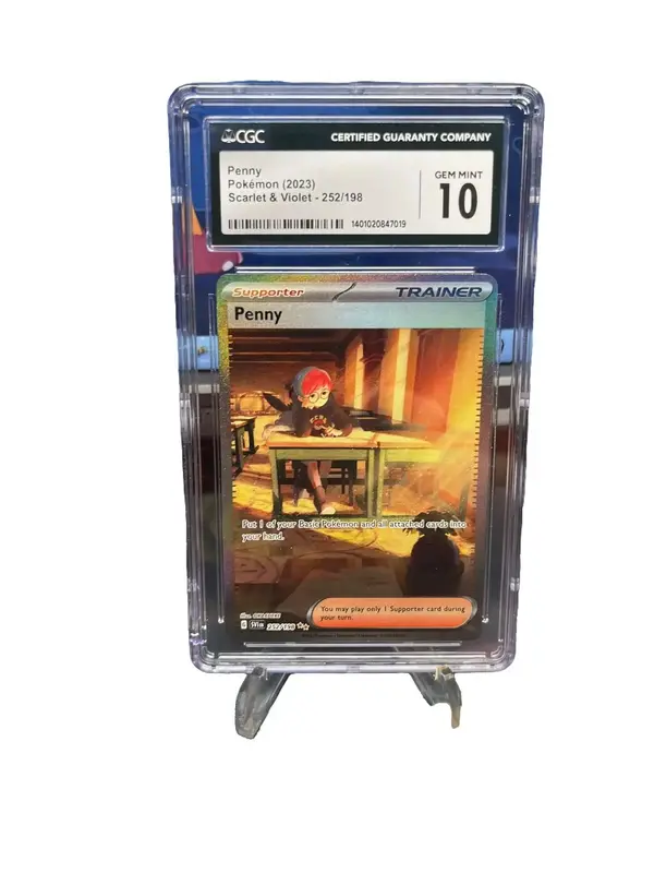 CGC 2023 Pokémon 10 Penny Special Illustration Rare #252 SV Base Set Gem Mint