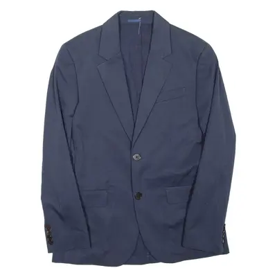 Mens Blazer Jacket Blue M