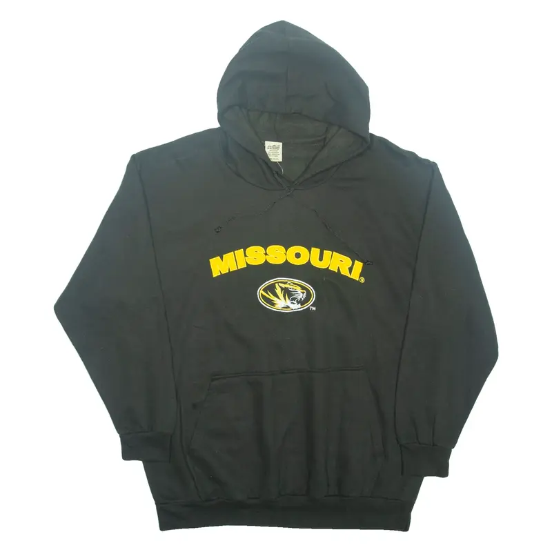 BIG BALL SPORTS Missouri Mens Black Hoodie USA XL