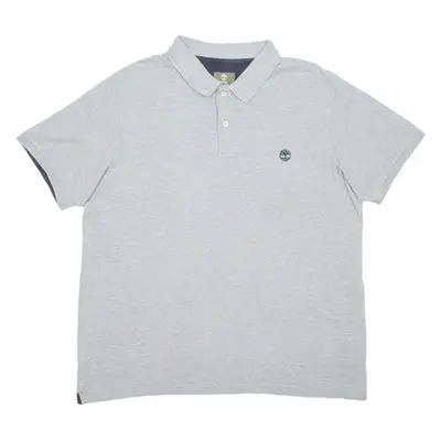 TIMBERLAND Mens Polo Shirt Grey 2XL