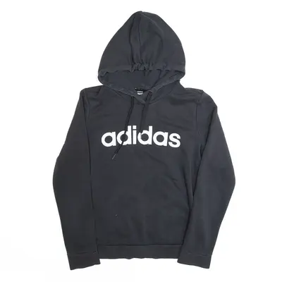 ADIDAS Black Pullover Hoodie Womens S