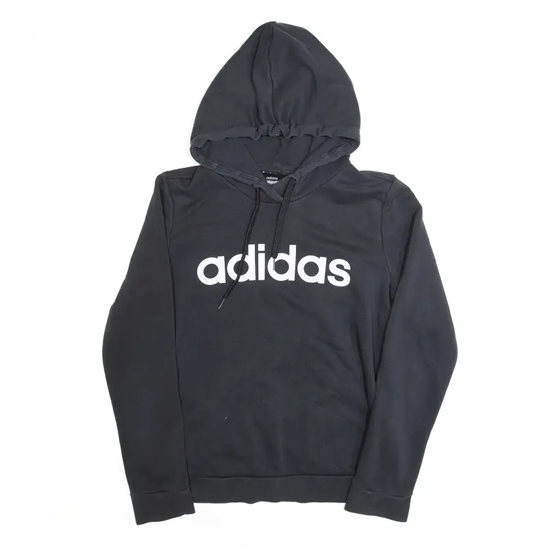 ADIDAS Black Pullover Hoodie Womens S