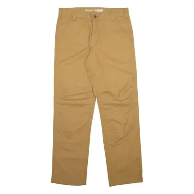 CARHARTT Mens Trousers Beige Relaxed Straight W33 L32