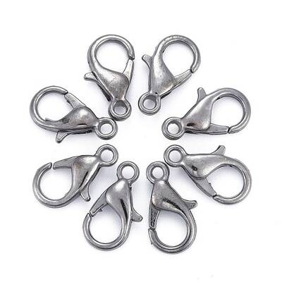Zinc Alloy Lobster Claw Clasps