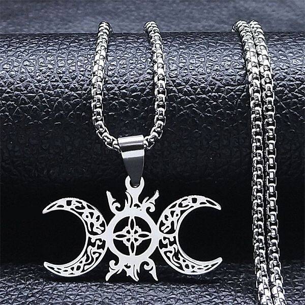 Non-Tarnish 304 Stainless Steel Pendant Necklaces
