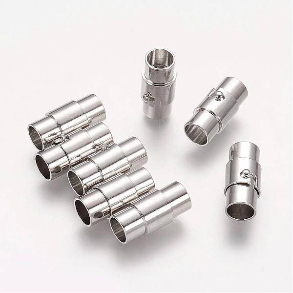 Brass Locking Tube Magnetic Clasps
