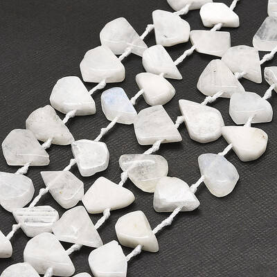 Natural Rainbow Moonstone Beads Strands