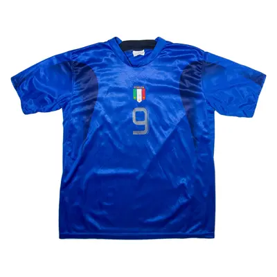 NEW STAR Italia Mens Football Shirt Jersey Blue XL
