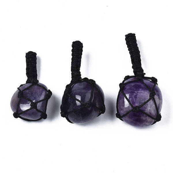 Natural Amethyst Pendants