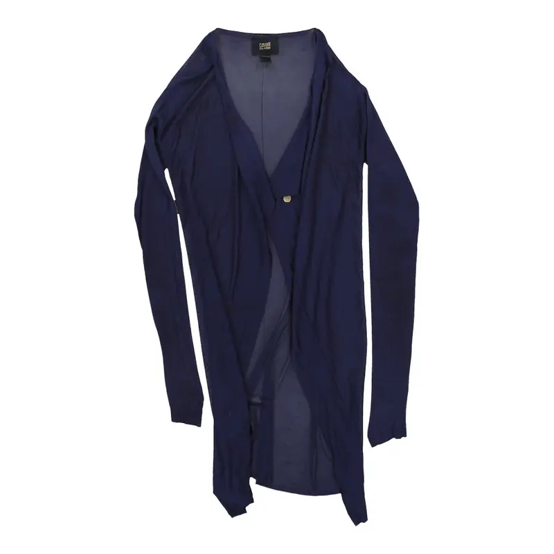Cavalli Class Cardigan - Small Blue Polyester | Size: small