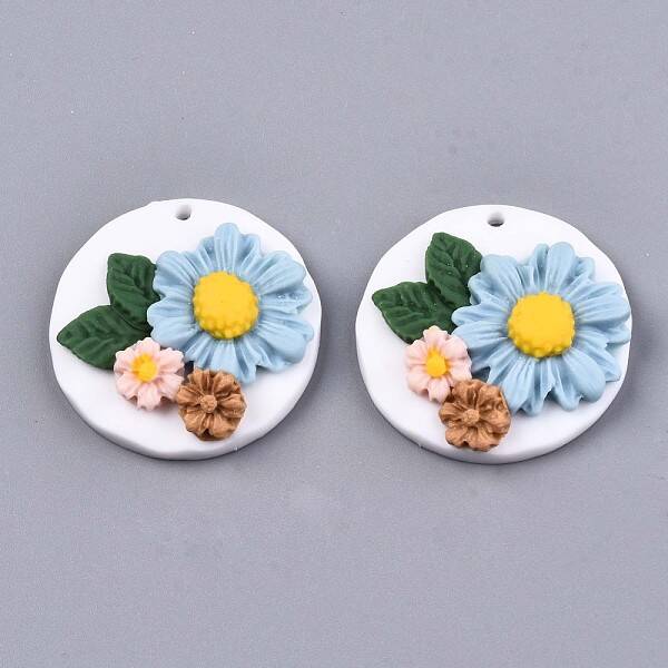 Handmade Polymer Clay Pendants