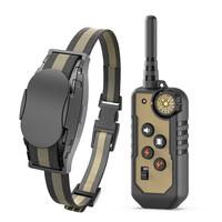 Dog Training Collar, 1000FT Dog Shock Collar, Dog Training Tool with Remote Control, 3 Training Modes, IP67 Waterproof, Recha...
