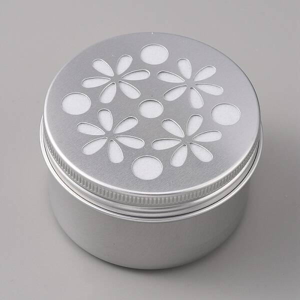 Aluminium Shallow Round Candle Tins