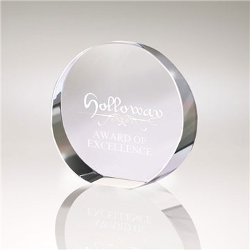 1 Customized Arredon I Small Crystal Disc - Angle Cut