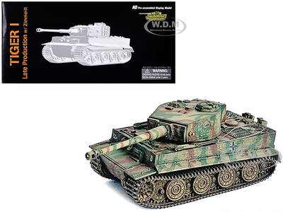 Germany Tiger I Late Production with Zimmerit Tank \