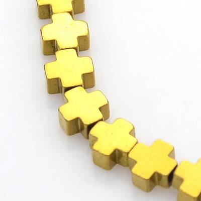 Electroplate Non-magnetic Synthetic Hematite Beads Strands