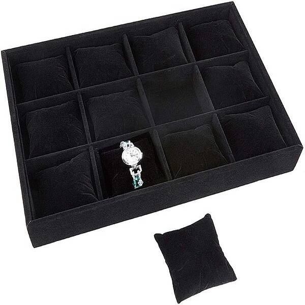 Velours Wooden Bracelet/Bangle/Watch Displays