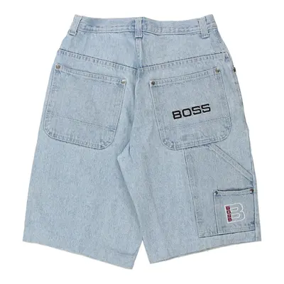 Boss Denim Shorts - 32W 13L Light Wash Cotton | Size: 32