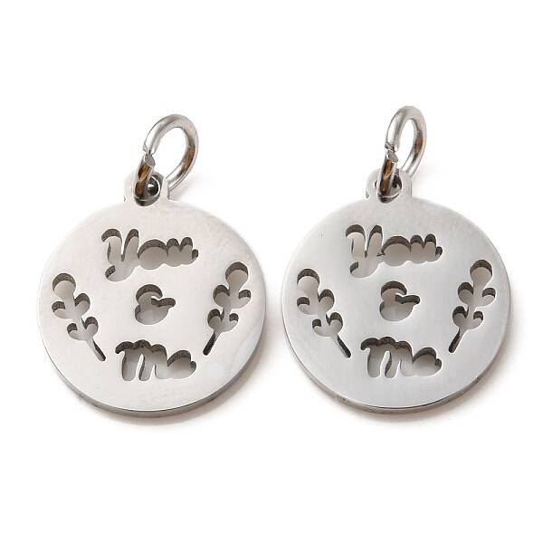 Non-Tarnish 304 Stainless Steel Charms