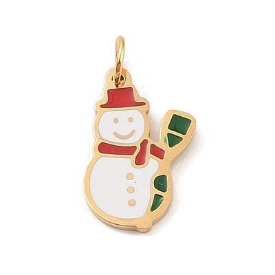 Christmas Theme 304 Stainless Steel Pendants