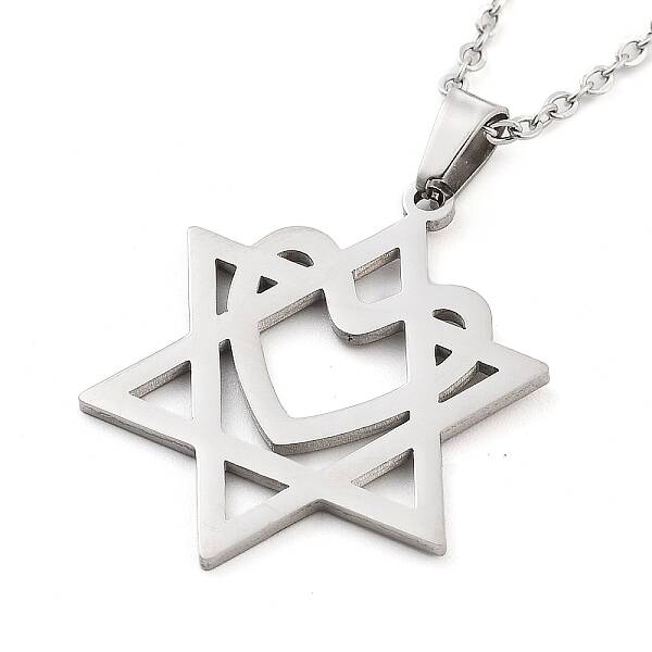 Non-Tarnish 304 Stainless Steel Pendant Necklaces