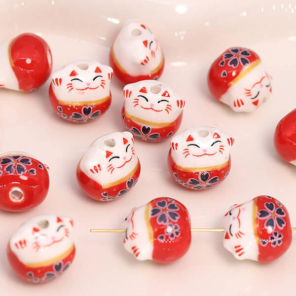 Handmade Porcelain Beads