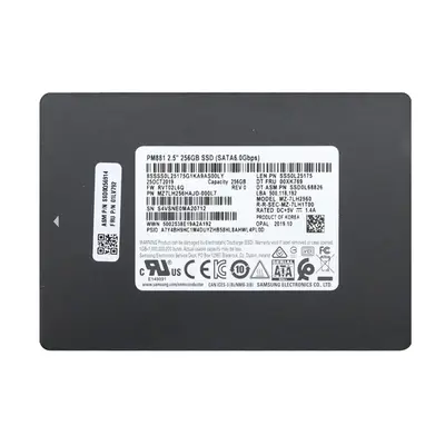 01LV792 Lenovo 256GB Triple-Level Cell SATA 6Gb/s 2.5-Inch Solid State Drive