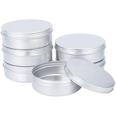Round Aluminium Tin Cans