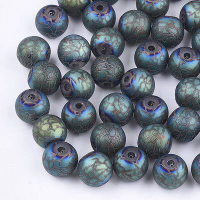 Electroplate Glass Beads