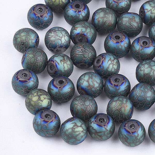 Electroplate Glass Beads