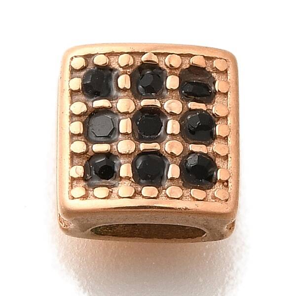 304 Stainless Steel Rhinestone Beads