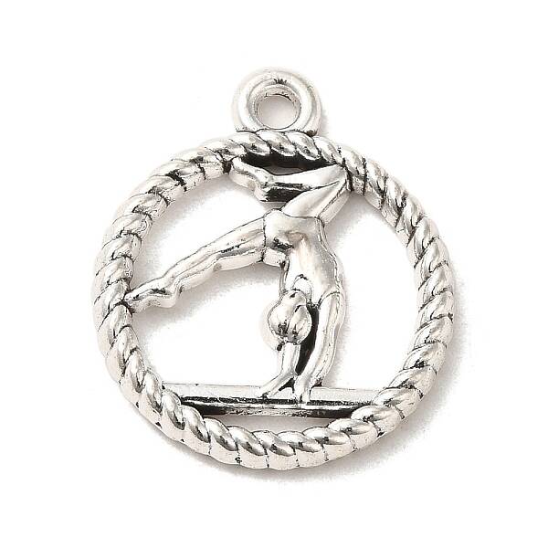 Tibetan Style Alloy Sport Pendants