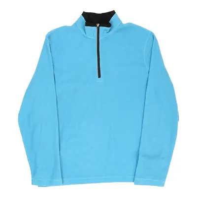 Fila Fleece - Large Blue Polyester