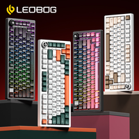 LEOBOG Hi75C Latest Three-mode Aluminum Keyboard with Brand New Switches Highly Customized, Product Iteration