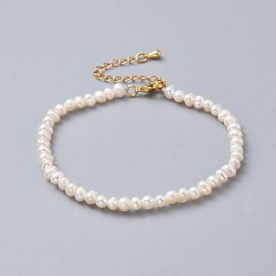 Natural Freshwater Pearl Beads Bracelets