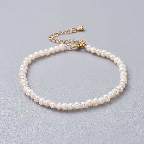 Natural Freshwater Pearl Beads Bracelets