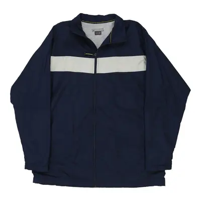 Nike Spellout Jacket - 2XL Navy Polyester