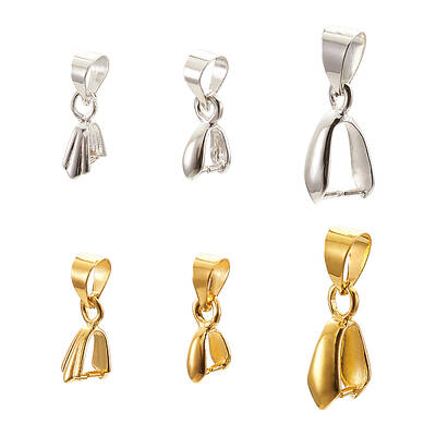Brass Ice Pick Pinch Bails