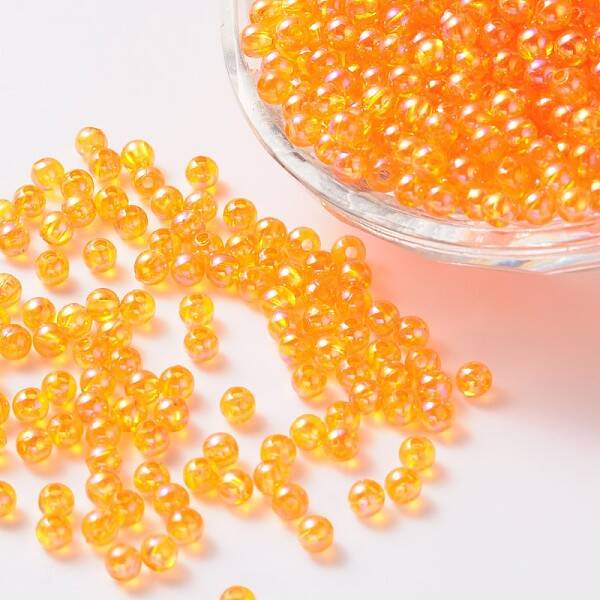Eco-Friendly Transparent Acrylic Beads