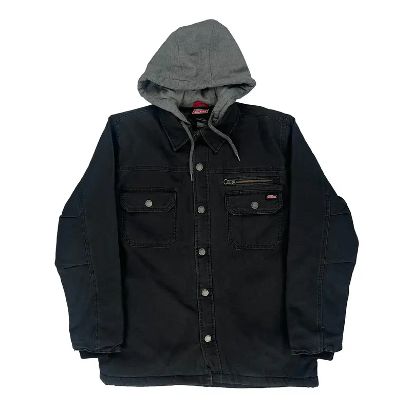 Dickies Jacket - Small Black Cotton Blend