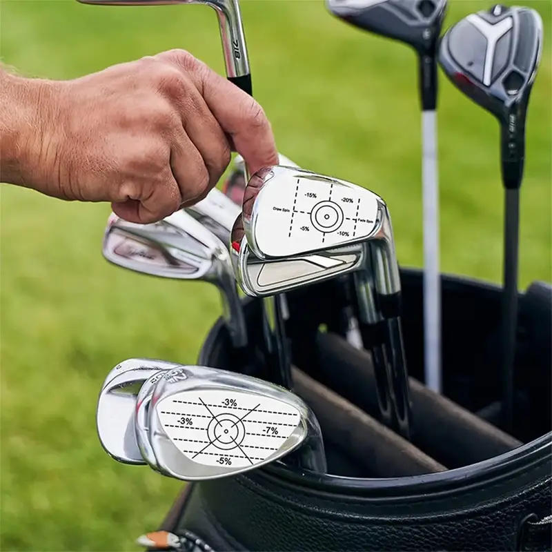 Golf Club Impact Sticker, 20pcs/100pcs/200pcs Useful Training Aid Improve Swing Accuracy, Golf Club Impact Sticker for Irons ...