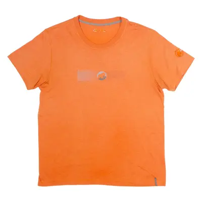 MAMMUT Mens T-Shirt Orange Crew Neck M
