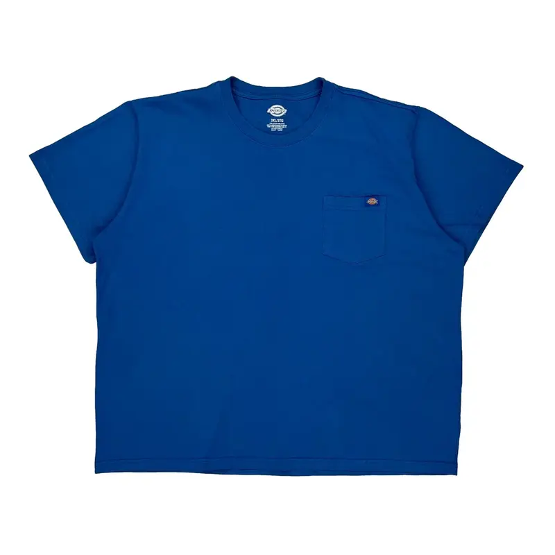 Dickies T-Shirt - 3XL Blue Cotton