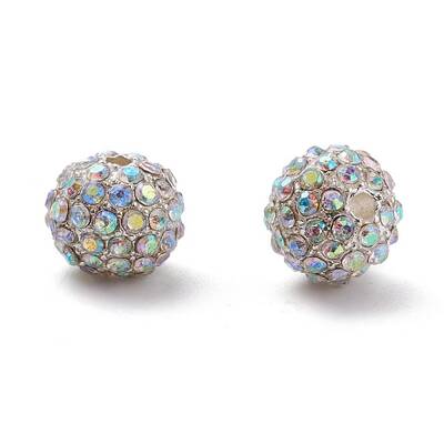 Alloy Rhinestone Beads