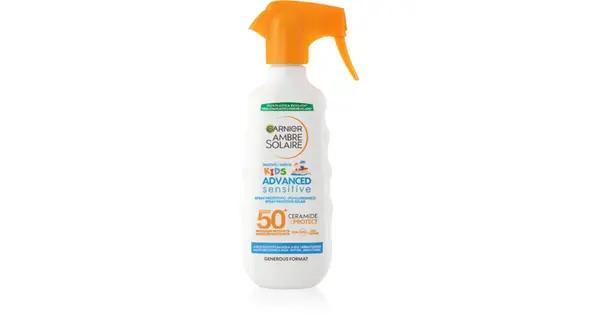 Garnier ambre solaire kids advanced sensitive ceramide 50+ 270ml spray