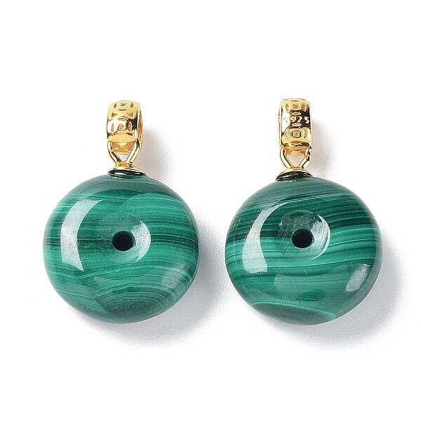 Natural Malachite Pendants
