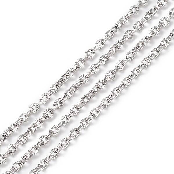 Tarnish Resistant 304 Stainless Steel Cable Chains