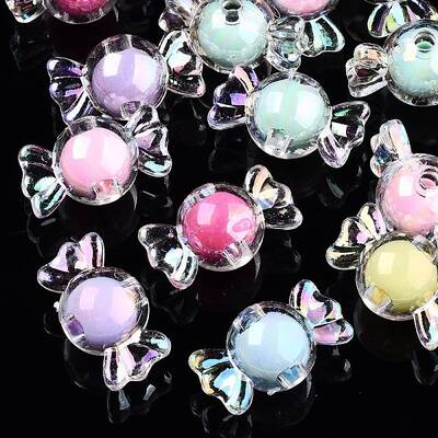 Transparent Acrylic Beads